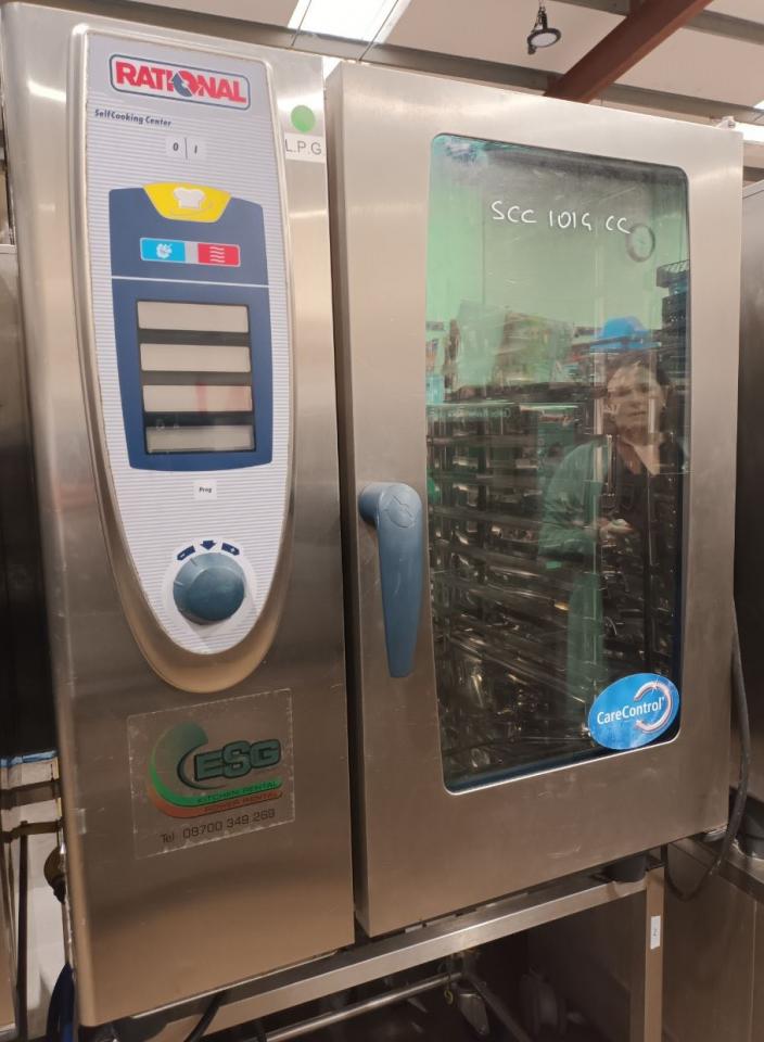 Rational SCC101G CC Combi Oven For Sale Second Hand Catering Equipment GU35 9HH Bordon, Hampshire